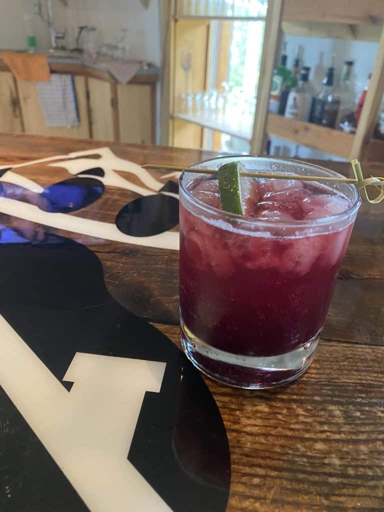 Verre d'alcool 